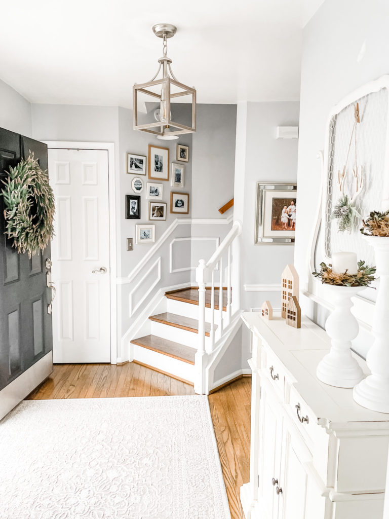A Simple & Easy Entryway Re-fresh & Finding Richness in Your Loose Change Minutes.