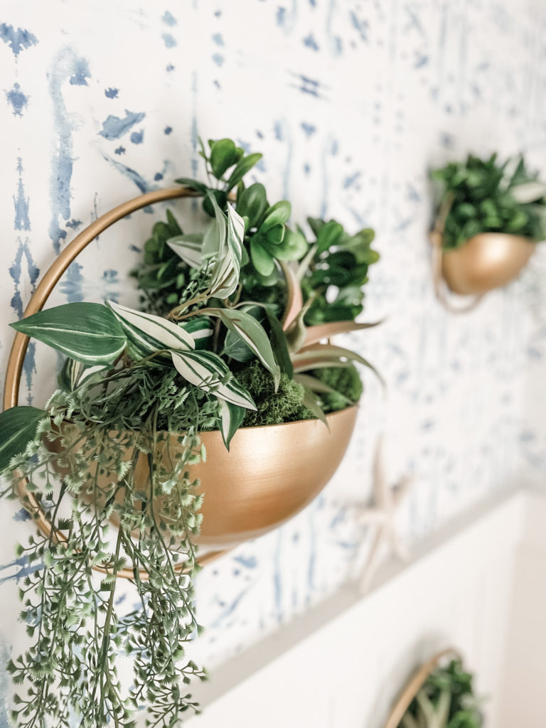 How To Decorate & Fill Hanging Wall Planters
