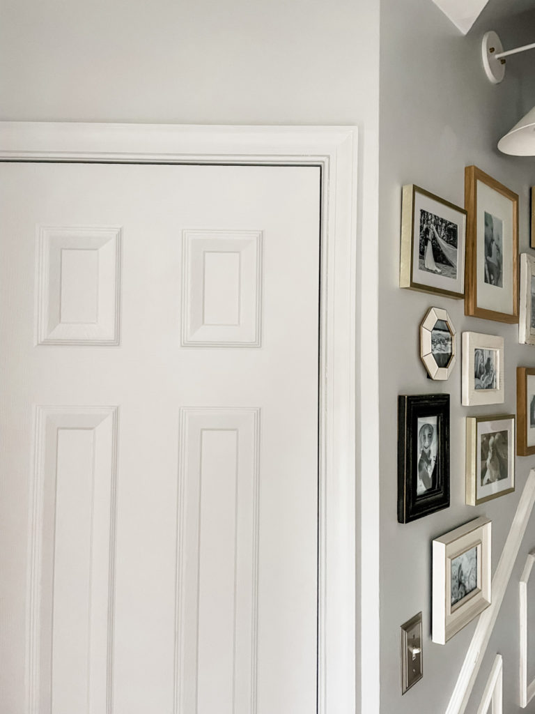 Wait Until You See What This Painted Coat Closet Door Looks Like Now