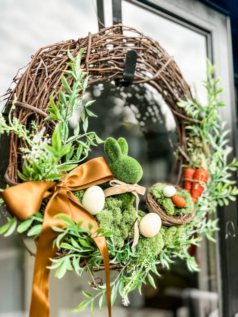 How To Make An Easy Easter Wreath