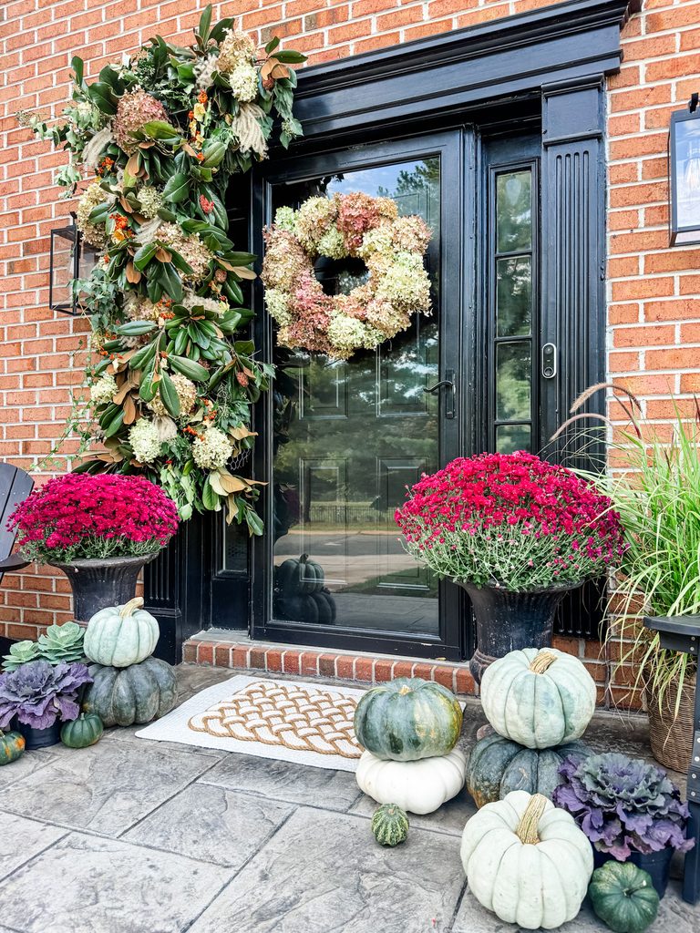 How To Make A Foraged Fall Arch For Your Front Door